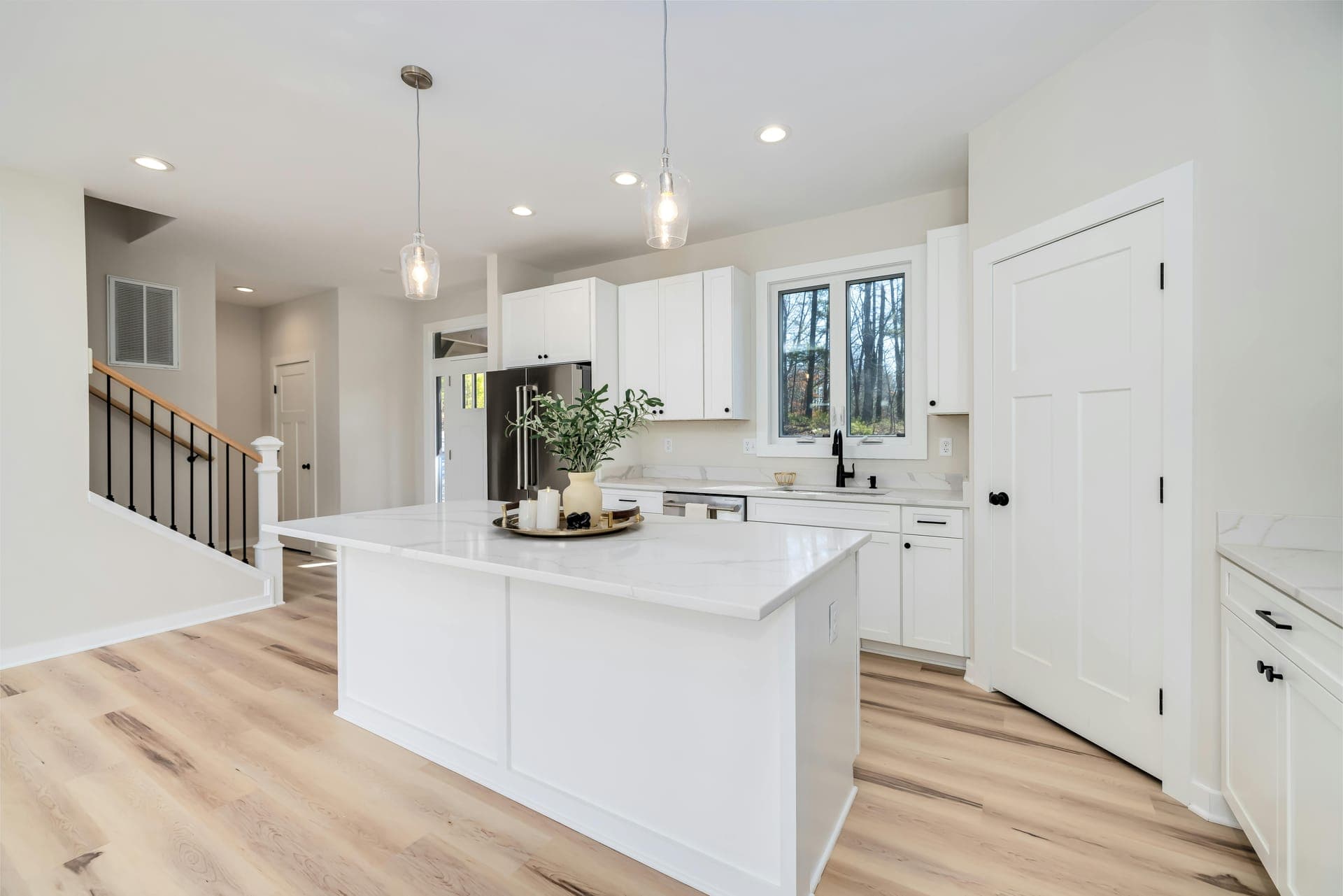 Open-plan kitchen remodel